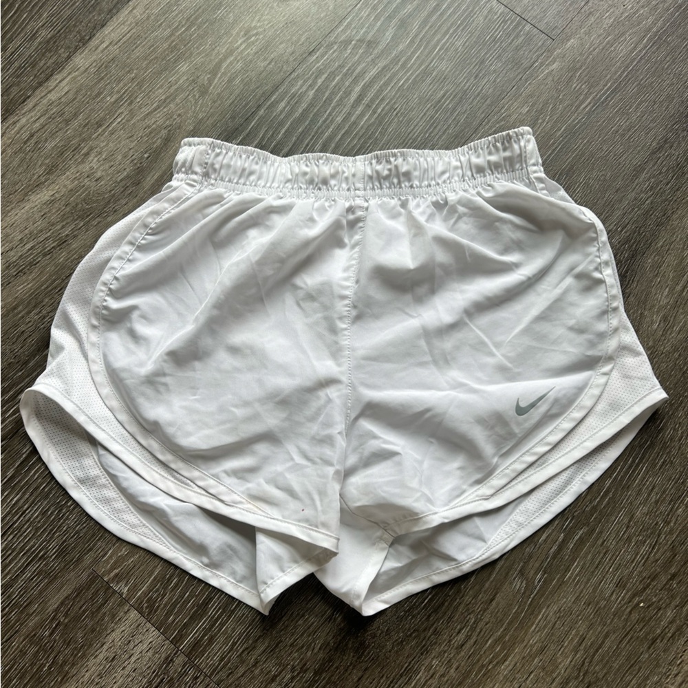 Nike Women's White Athletic Shorts